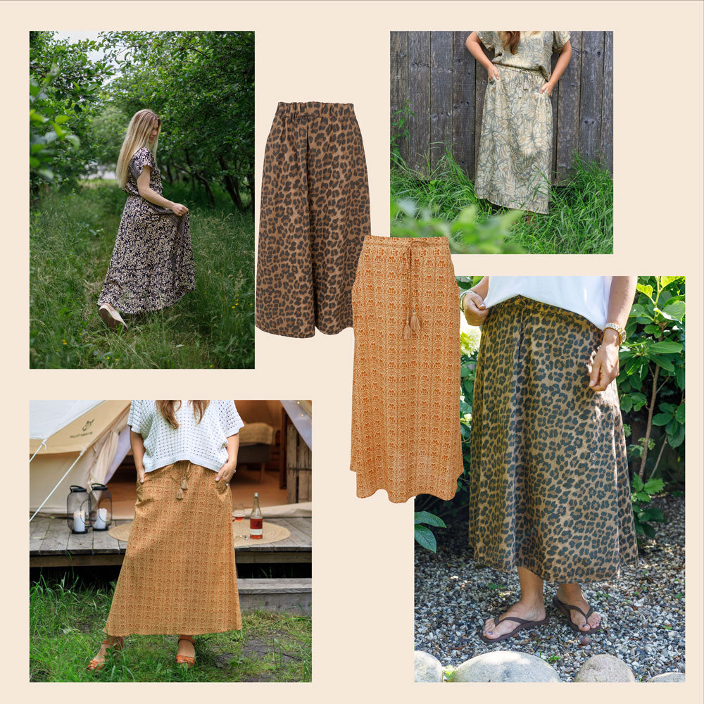 Brug dine sommernederdele i sensommeren og ind i efteråret