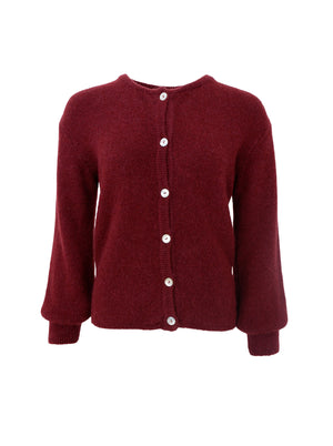 BCBELLA knit cardigan - Plum