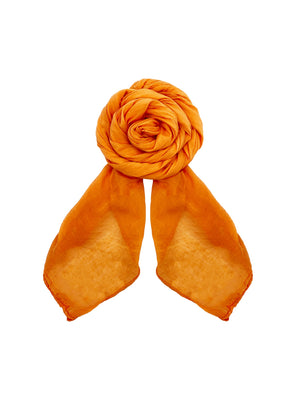 BCKELSEY small plain scarf - Orange