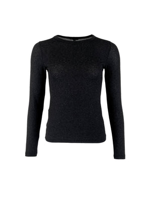 BCFAYE Lurex Blouse - Black/Black - Black Colour