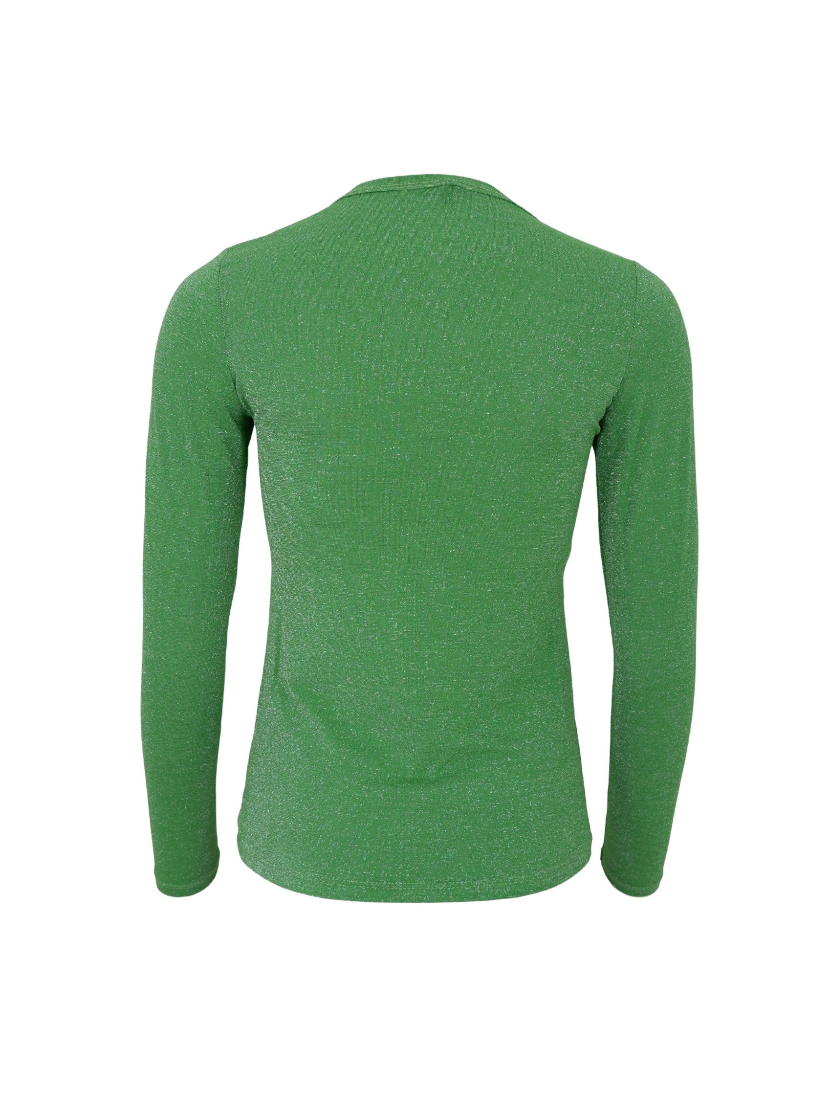 BCFAYE Lurex Blouse - Grass - Black Colour