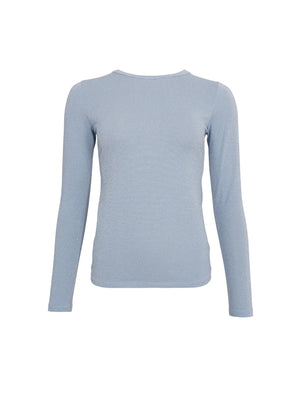 BCFAYE Lurex Blouse - Ice Blue