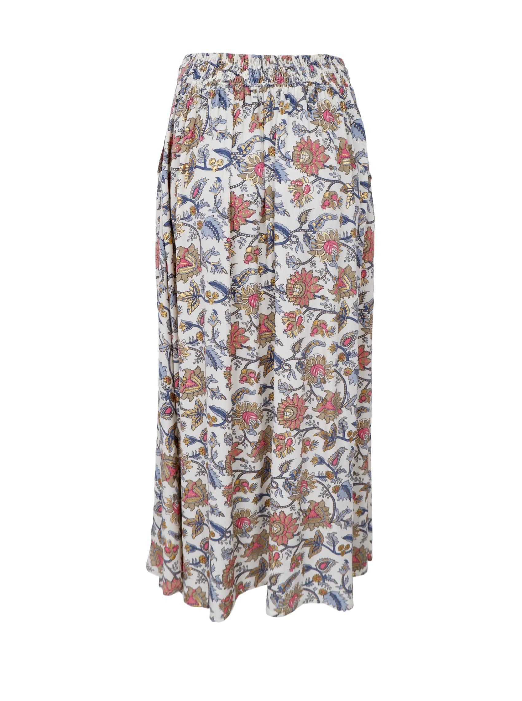 BCLUNA regular skirt - White Breeze - Black Colour