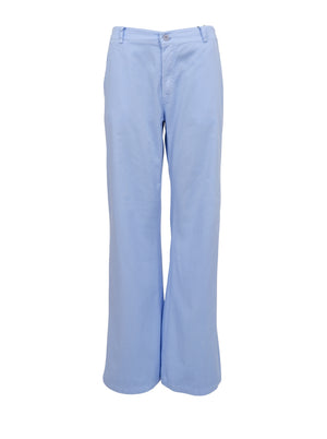 BCBOX canvas stretch pants - Sky Blue