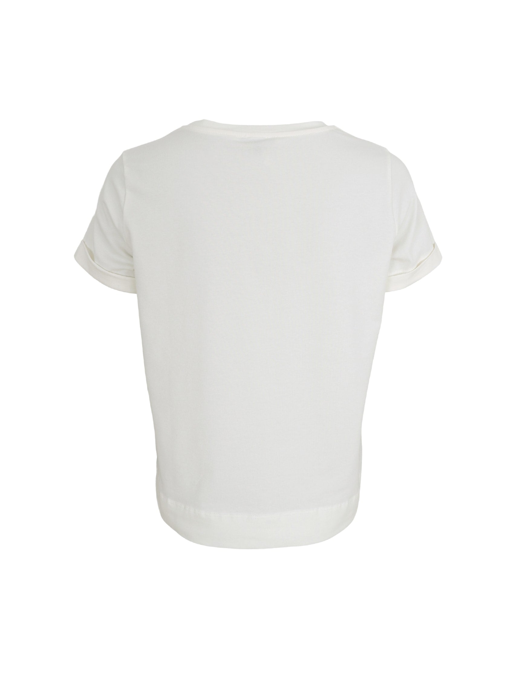 BCMAY SS tee - Off White - Black Colour