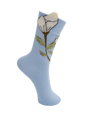 BCFRANCIE flower sock - Lt. Blue