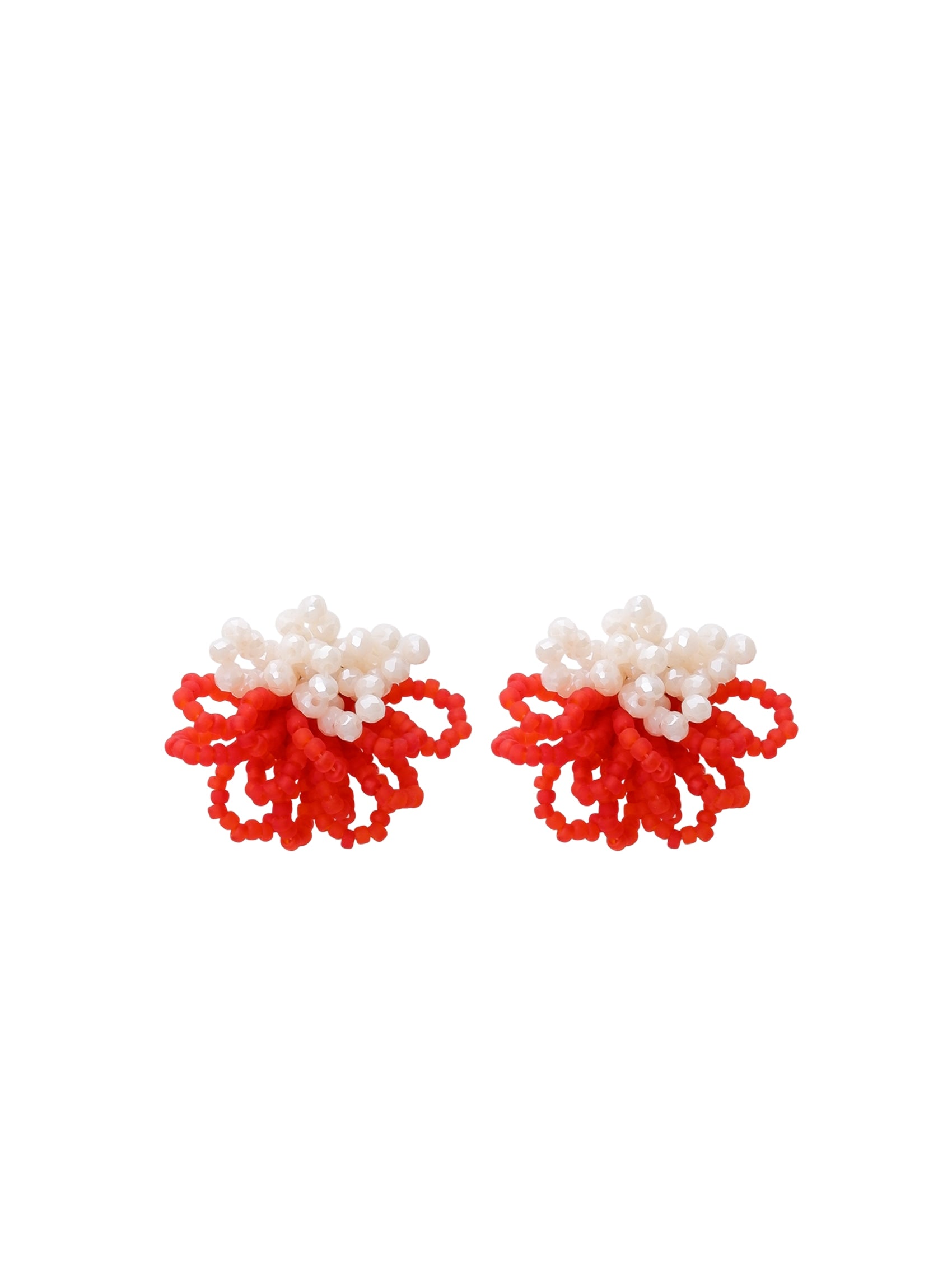 BCINGRID earrings - Red - Black Colour