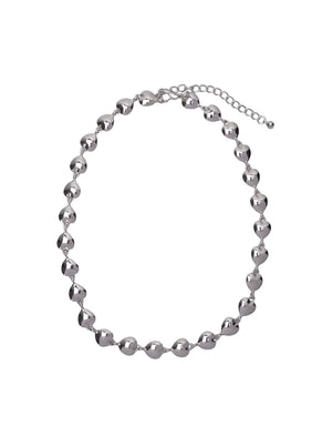 BCALINA heart necklace - Silver Colored
