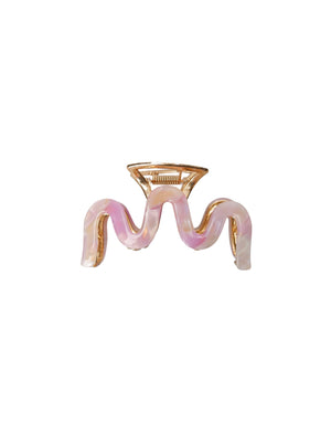 BCHARLOW hair claw - Lt. Pink Multi