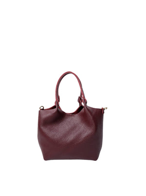 BCISOLDE leather bag - Wine