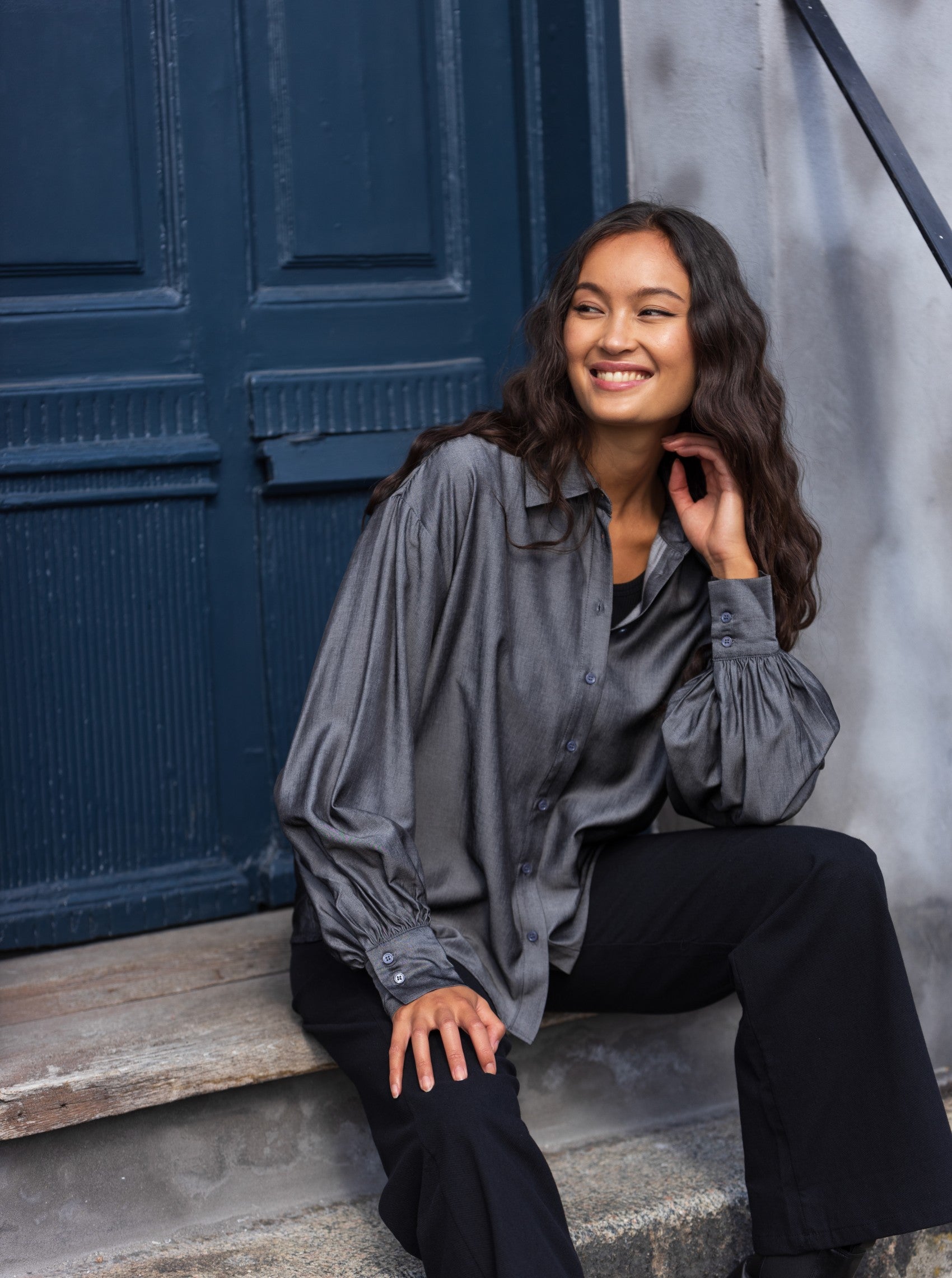 BCDEMI shirt - Black - Black Colour