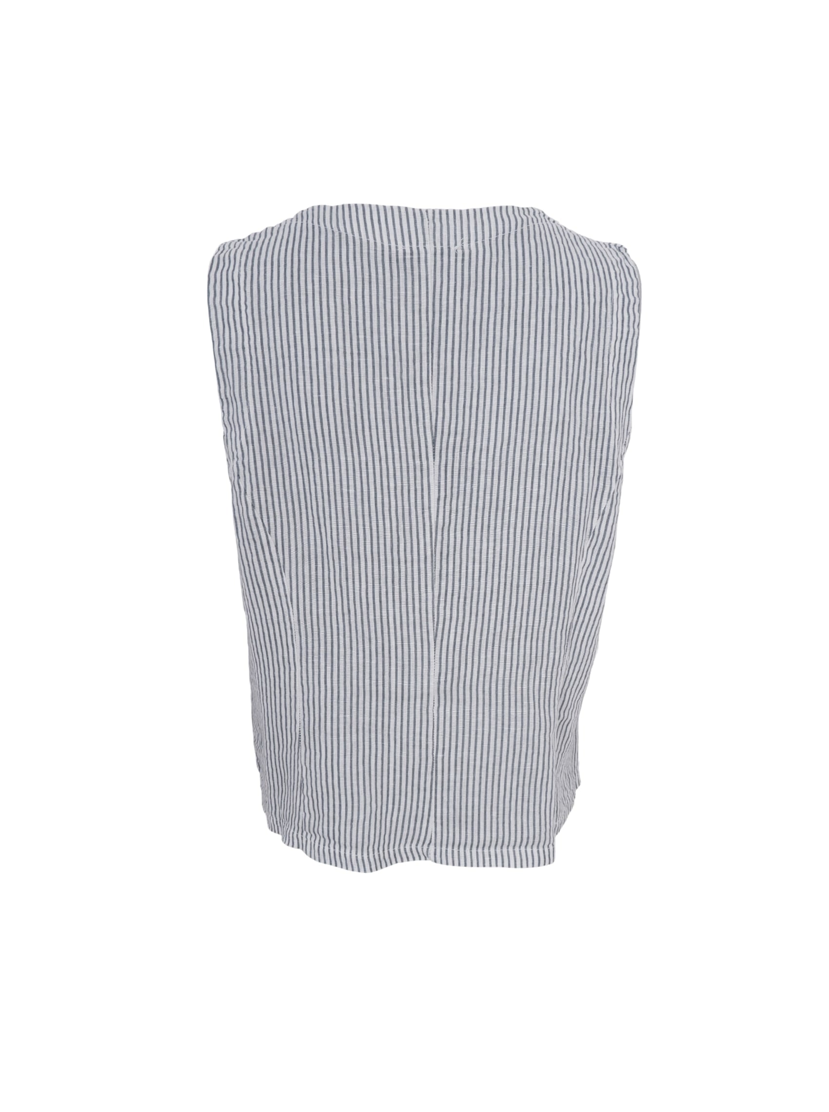 BCMELINA vest - Northern Grey - Black Colour