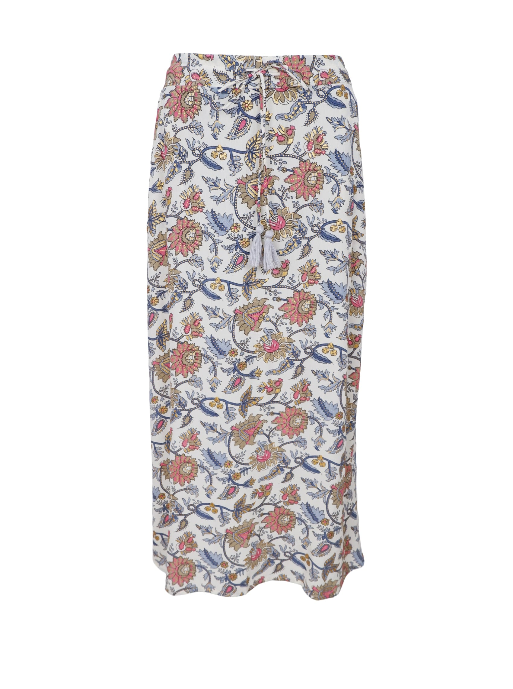 BCLUNA regular skirt - White Breeze - Black Colour