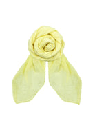 BCKELSEY small plain scarf - Lt. Yellow - Black Colour