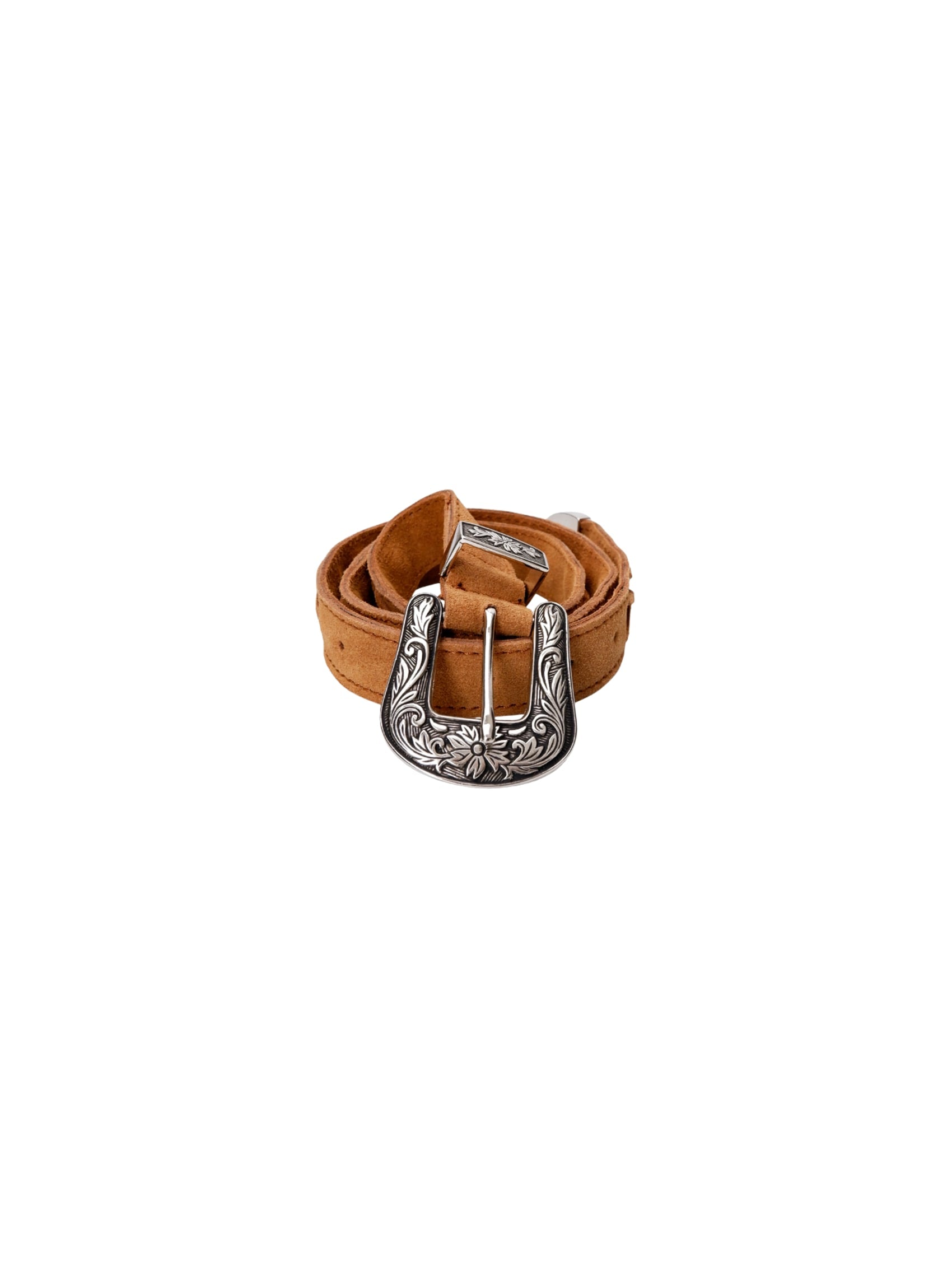 BCEDITH suede jeans belt - Camel - Black Colour