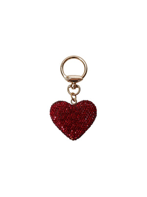BCHEART rhinestone keychain - Wine