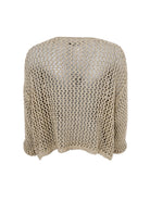 BCZELMA glitter jumper - Nature - Black Colour
