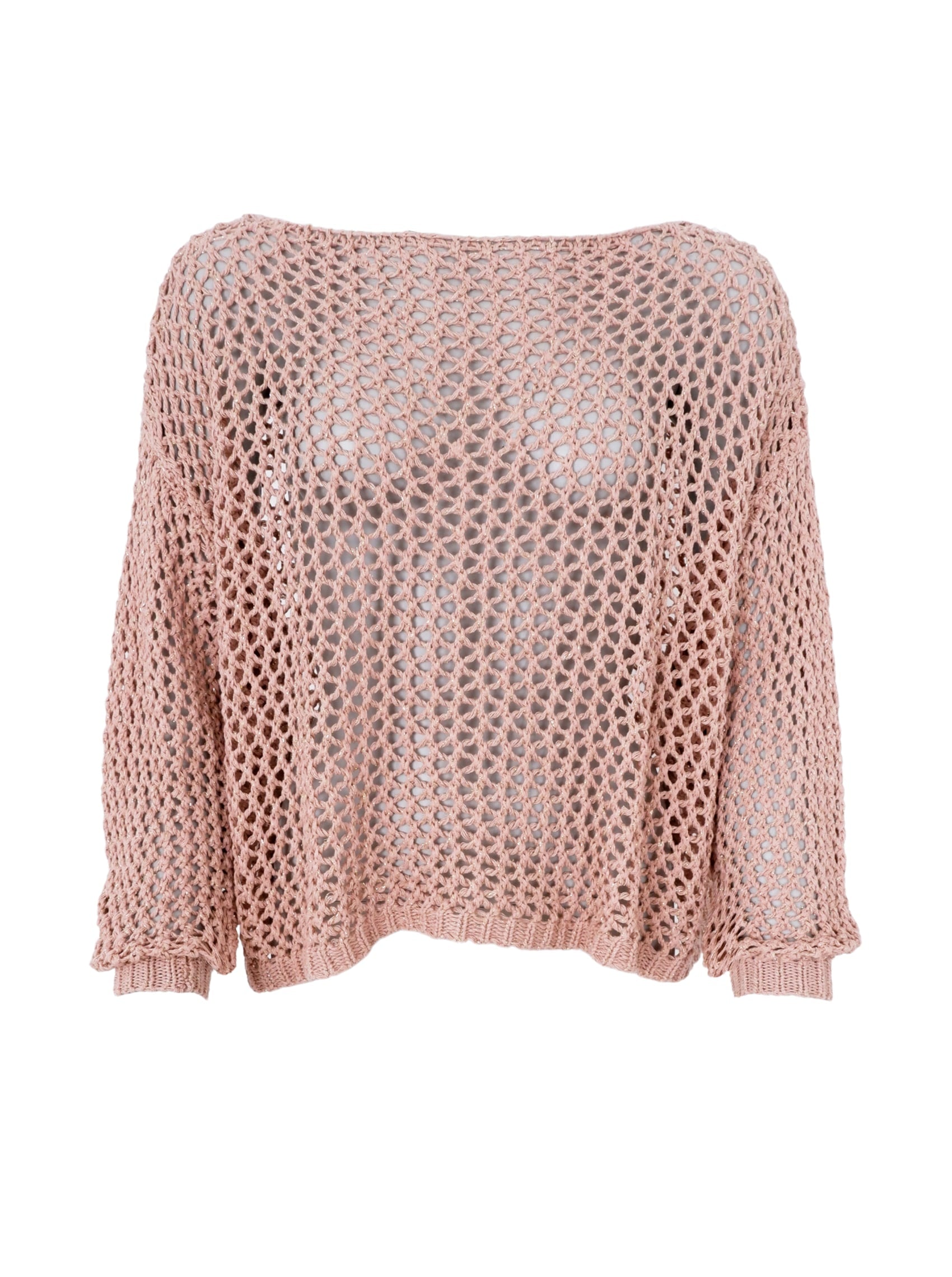 BCZELMA glitter jumper - Rose - Black Colour