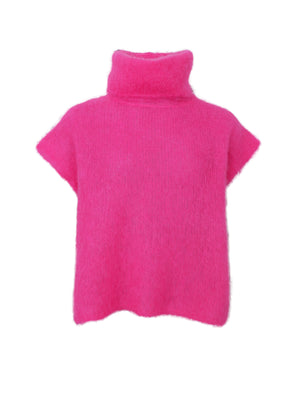 BCBJOERK rollneck vest - Pink