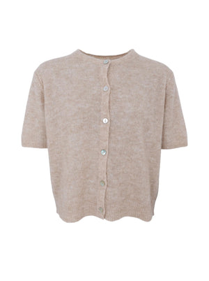 BCDELL ss cardigan - Natural