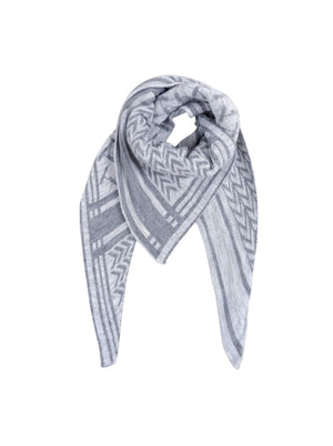 BCBEX triangle scarf - Lt. Grey