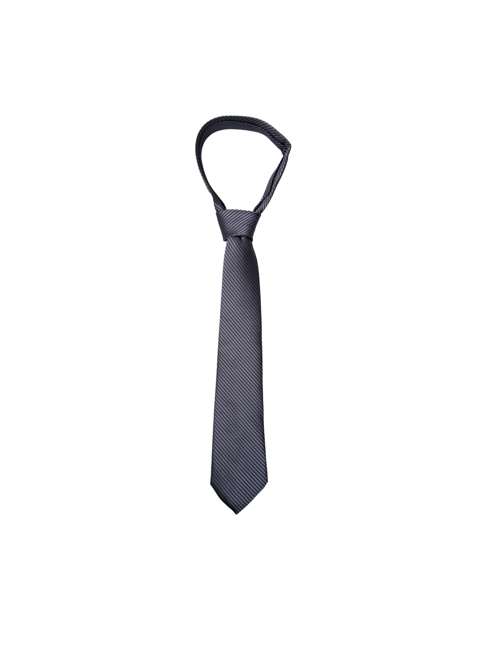 BCELINA tie - Deep Grey - Black Colour