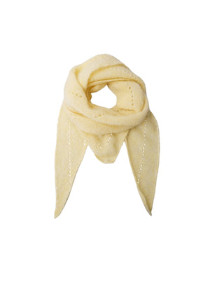 BCDELL knitted mini scarf - Lt. Yellow