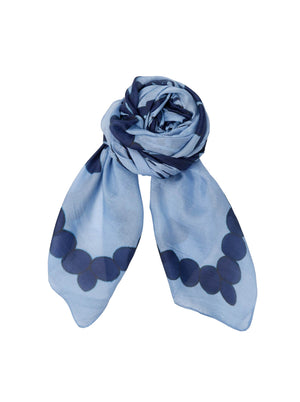 BCKIRSTINE silk scarf - Jeans Blue
