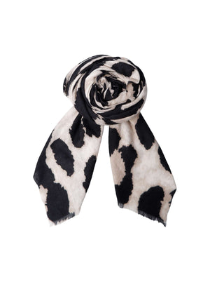 BCFAWN leo winter scarf - Cream