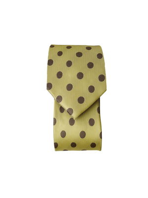 BCLULU tie - Lime Dot