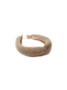 BCSHANAY knitted headband - Frappe - Black Colour