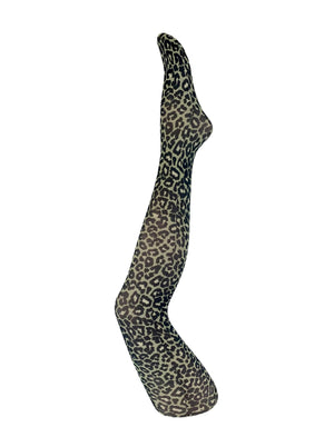 BCALMA tights - Olive Leo - Black Colour