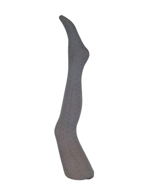 BCAPRIL dot tights - Grey Blue - Black Colour