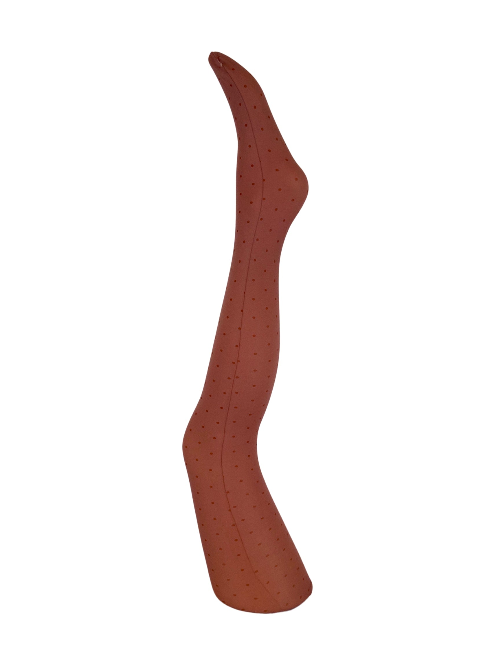 BCAPRIL dot tights - Pepe Rose - Black Colour