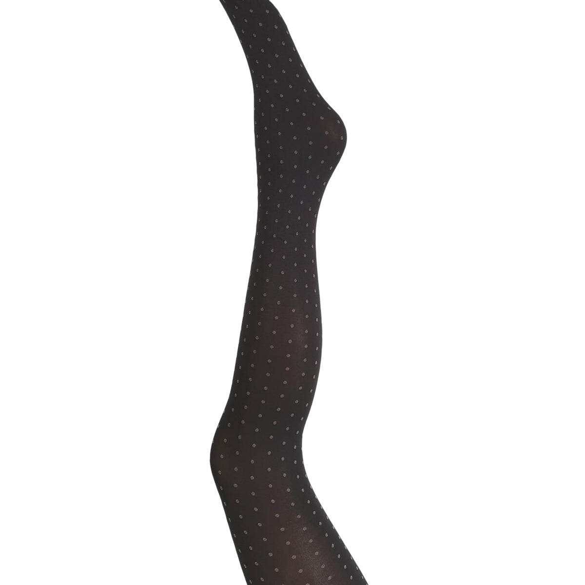 BCANNA mini dot tights - Grey – Black Colour