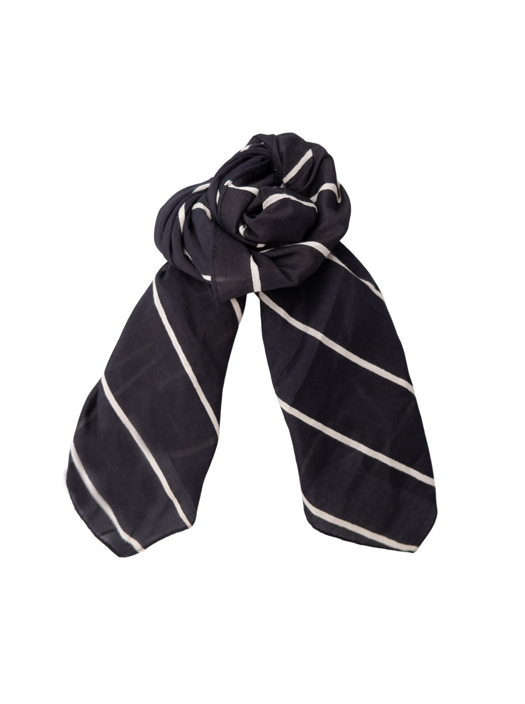 BCALVA mini scarf - Black - Black Colour