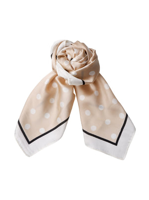 BCDANI mini scarves - Beige Dot