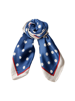 BCDANI mini scarves - Blue Dot