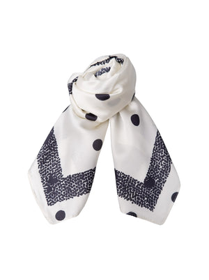 BCJAYLIN mini scarf - White