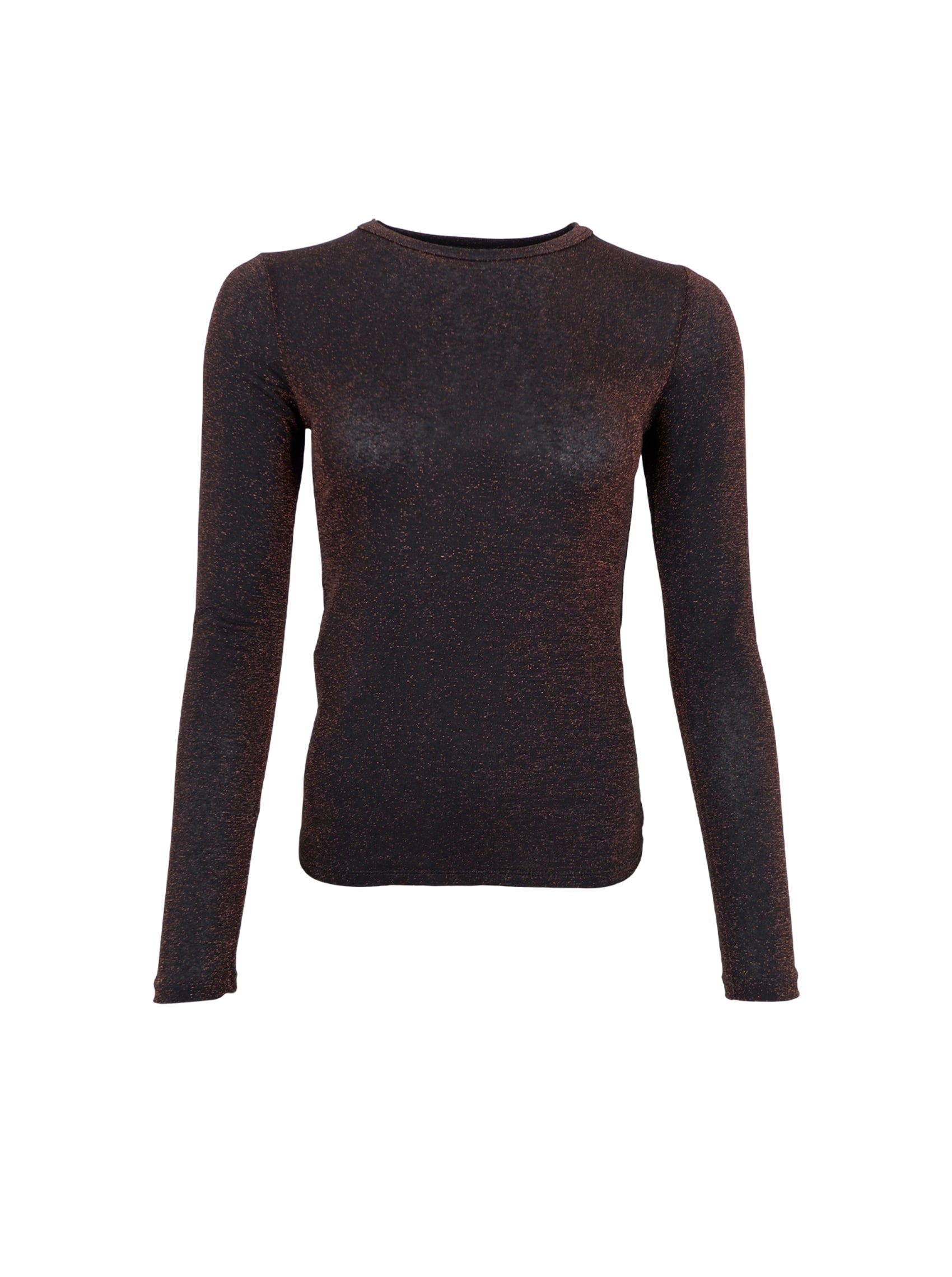 BCFAYE Lurex Blouse - Black Coffee - Black Colour