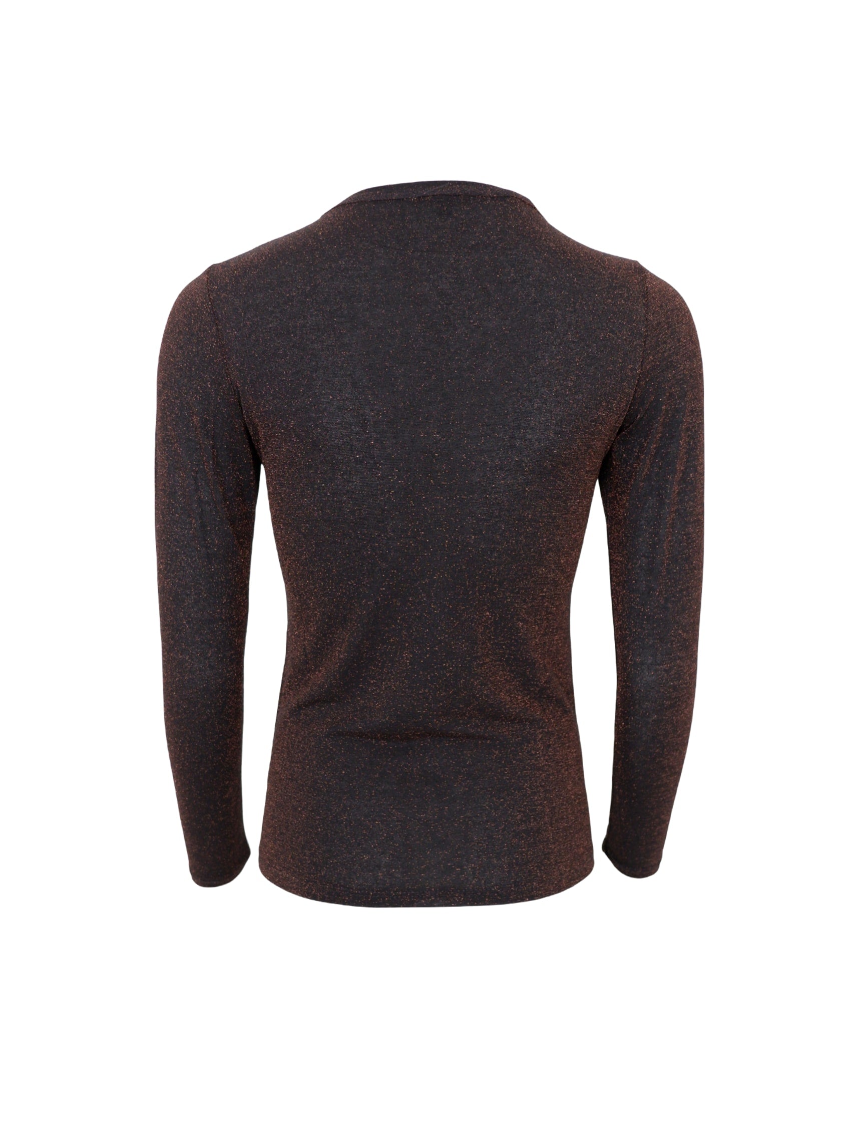 BCFAYE Lurex Blouse - Black Coffee - Black Colour