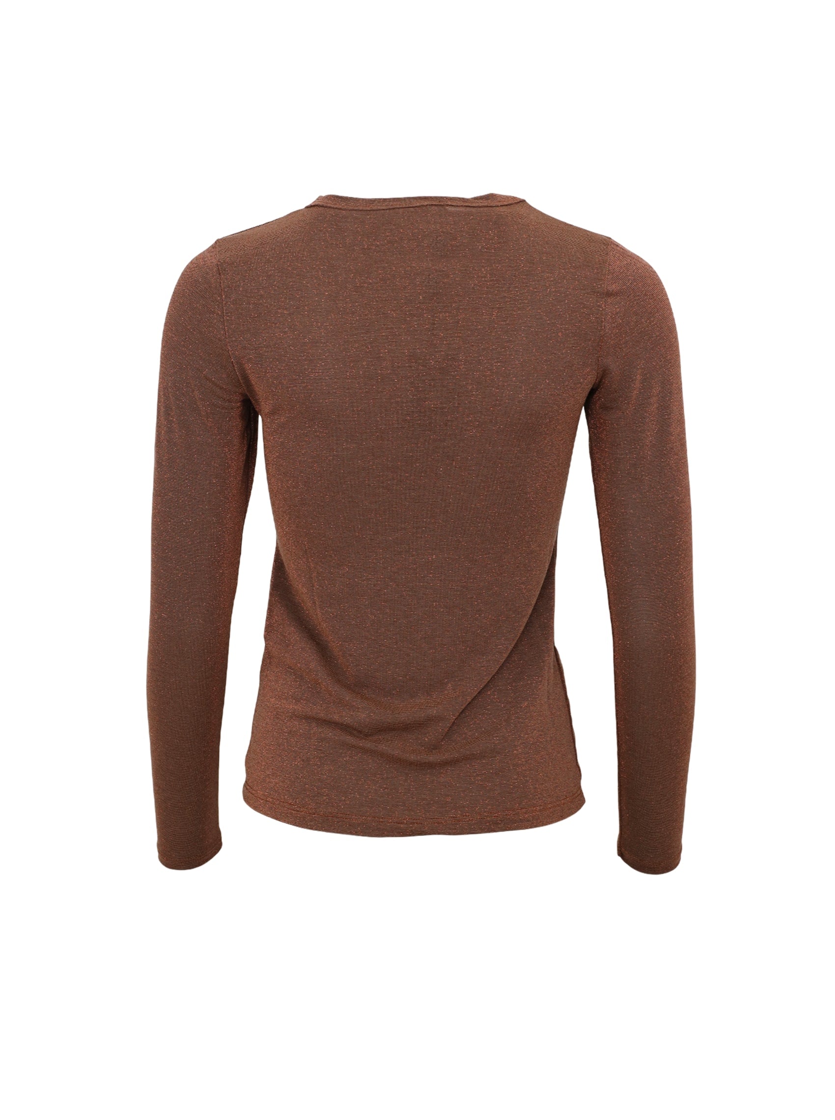 BCFAYE Lurex Blouse - Bronze - Black Colour