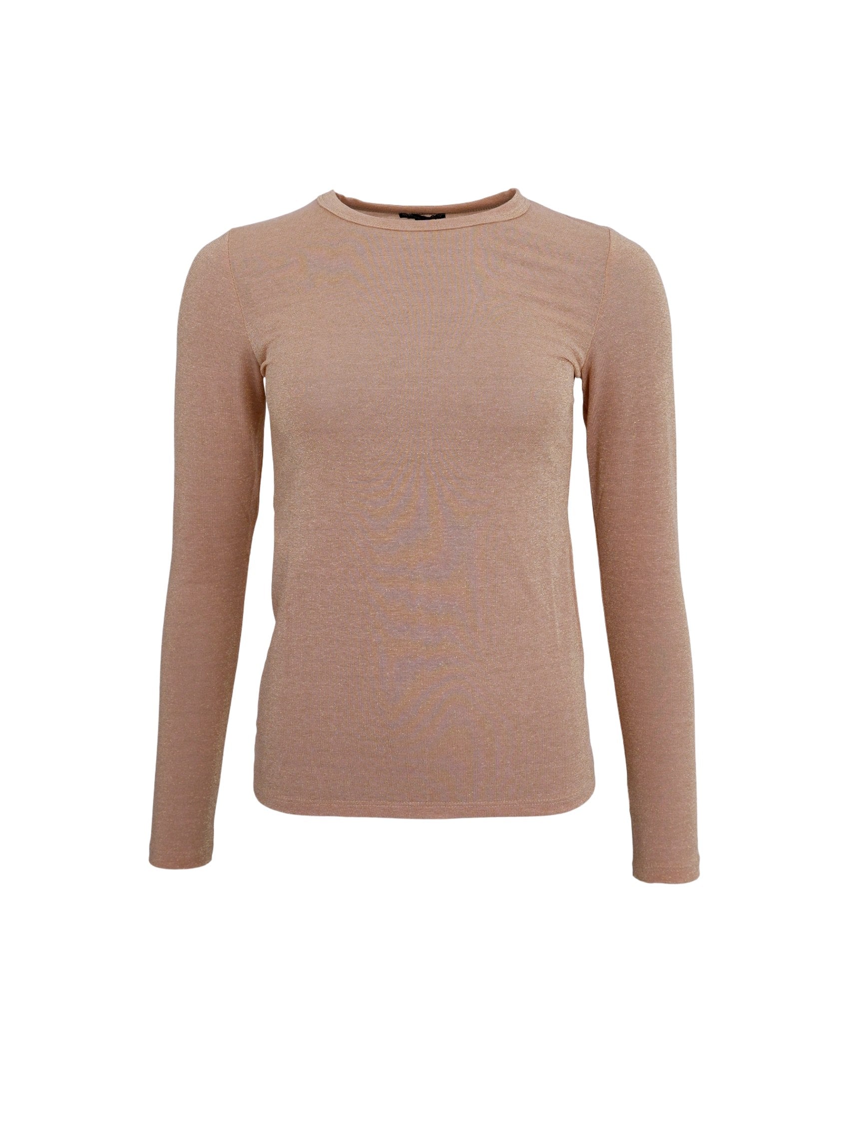 BCFAYE Lurex Blouse - Powder - Black Colour
