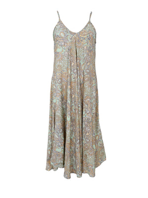 BCLUNA strap dress - Golden Pistachio