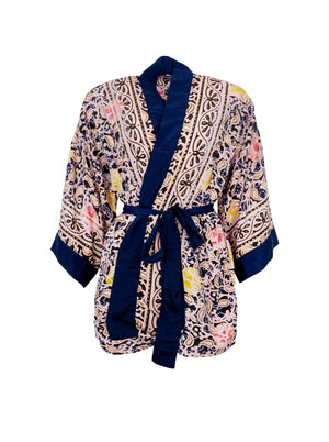 BCLUNA short kimono - Blue Decor