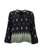 BCLUNA blouse - Fall Green - Black Colour
