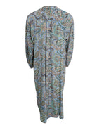 BCLUNA Nelly dress - Blue Garden - Black Colour