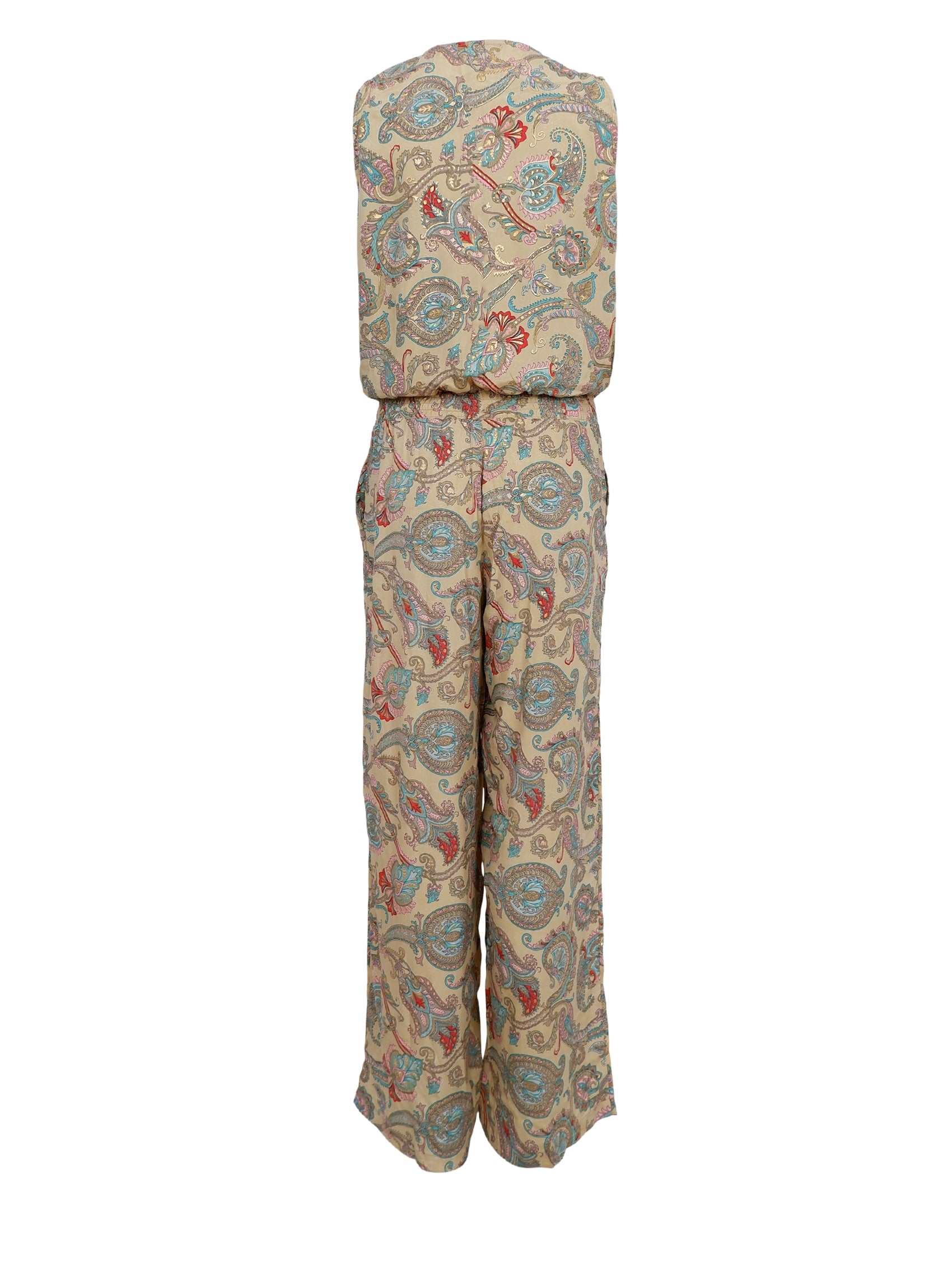 BCLUNA sleeveless jumpsuit - Safari Passion - Black Colour