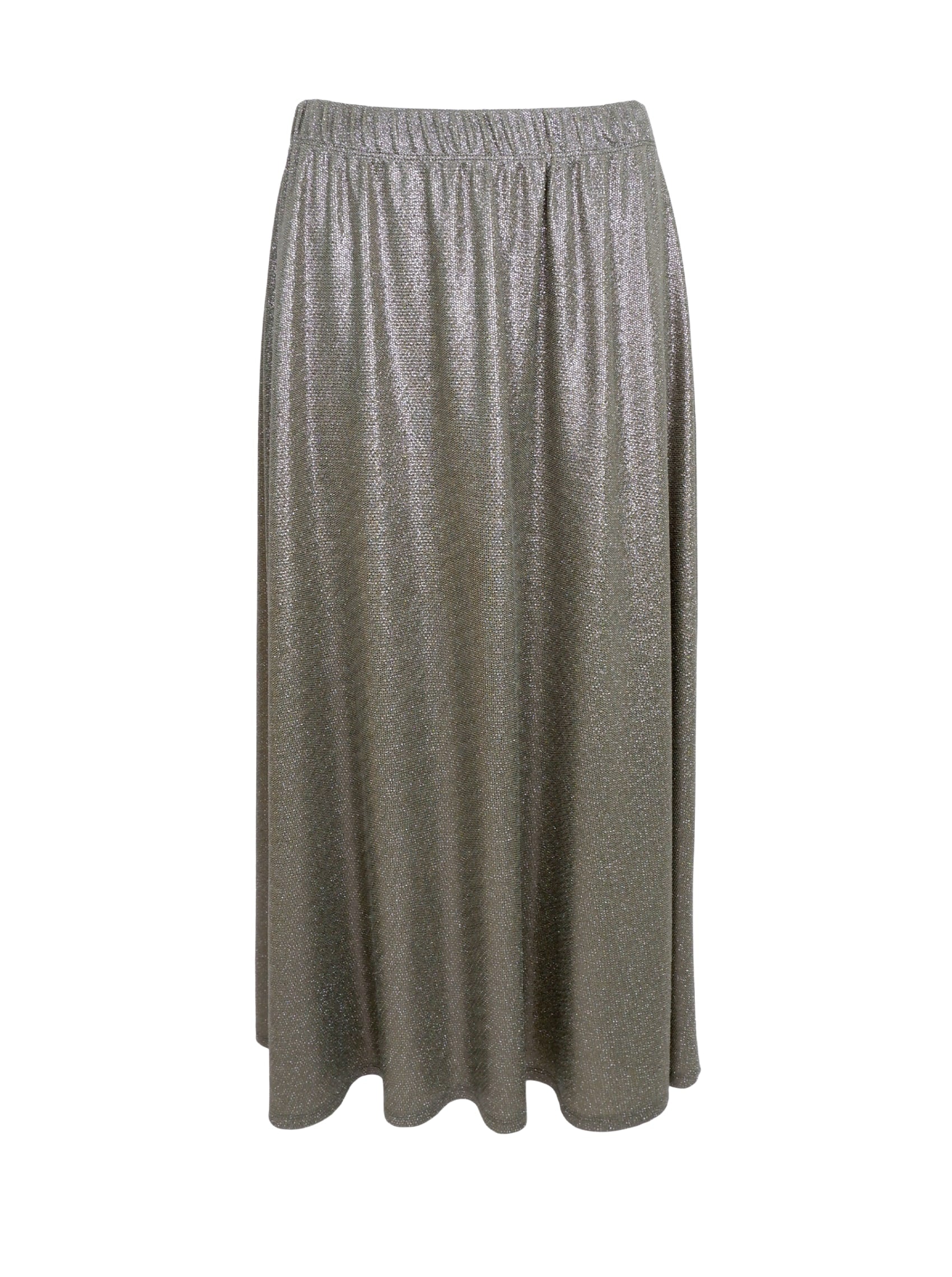 BCSPARKLY skirt - Lt. Army - Black Colour