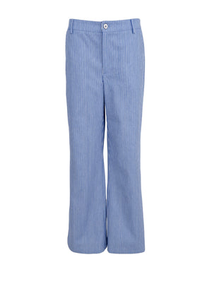 BCMADISON box pant - Blue - Black Colour